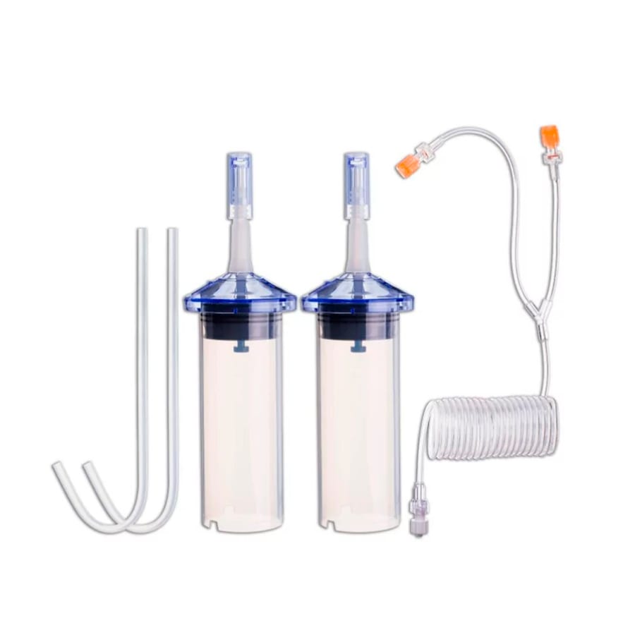 Seringa Angiográfica para Tomografia – CT 9000 / Optivantage 200 ml (dupla cabeça)